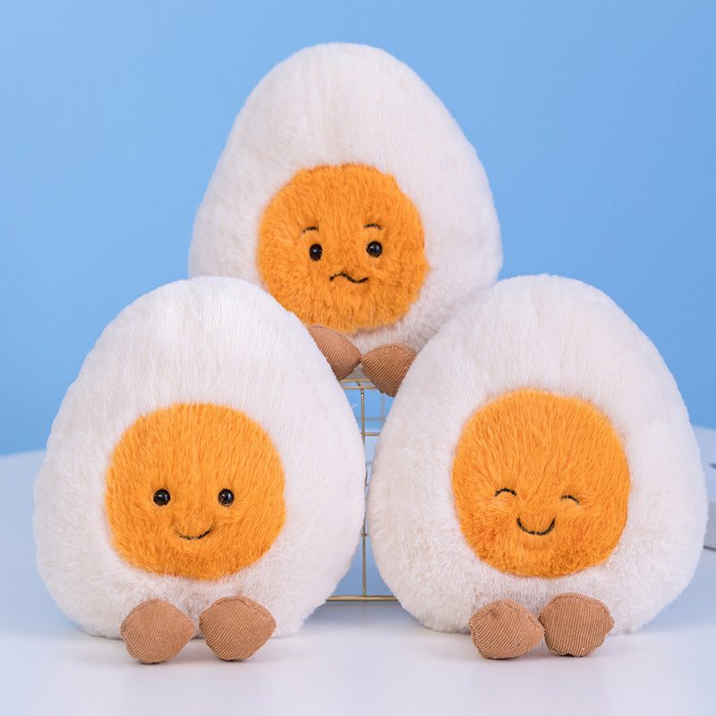 Cute Boiled Egg Plushie